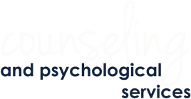 Counseling And Psychological Services